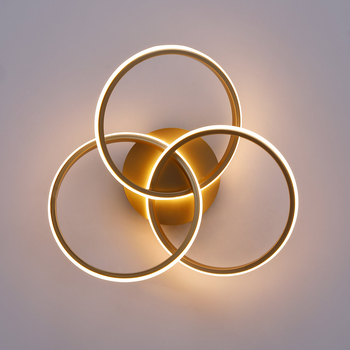 1-Light Twisted Wavy Linear LED Semi-Flush Mount Lighting – alternative view 5
