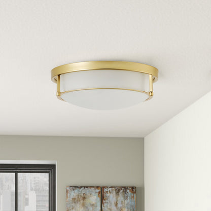 2-Lights Classic Modern Dimmable Flush Mount Lighting – alternative view 4