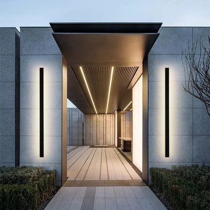 Silex Linear Outdoor Wall Lamp – alternative view 5