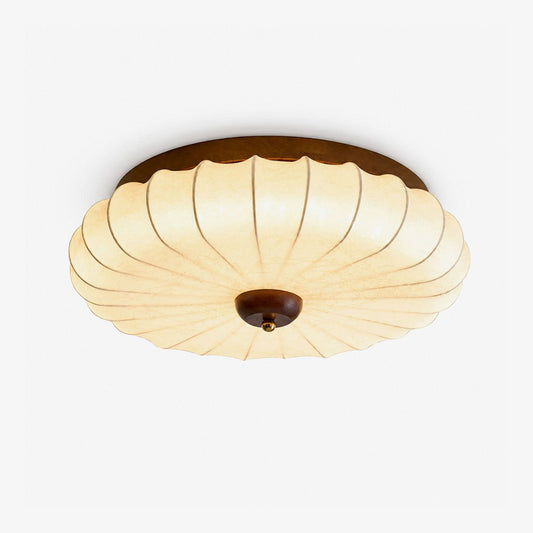 Fabric Petal Flush Ceiling Light by Everden Living
