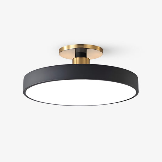 Minimalist Round LED Flush Ceiling Light by Everden Living