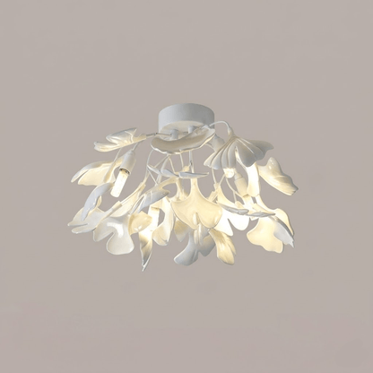 Ginkgo Leaf Ceramic Ceiling Light, alternative view 14