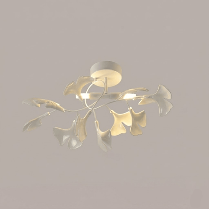 Ginkgo Leaf Ceramic Ceiling Light, alternative view 11