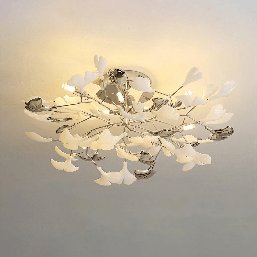 Ginkgo Rotating Ceramic Flush Ceiling Light, alternative view 20