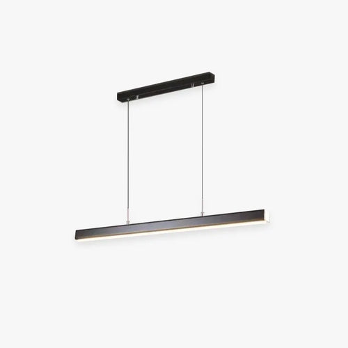 Thala Modern Linear Metal LED Pendant Light Black/Brown – Everden Living