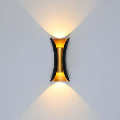 Noxel Curved Outdoor Wall Mounted Led Lamp – alternative view 3