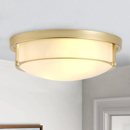 2-Lights Classic Modern Dimmable Flush Mount Lighting – alternative view 2
