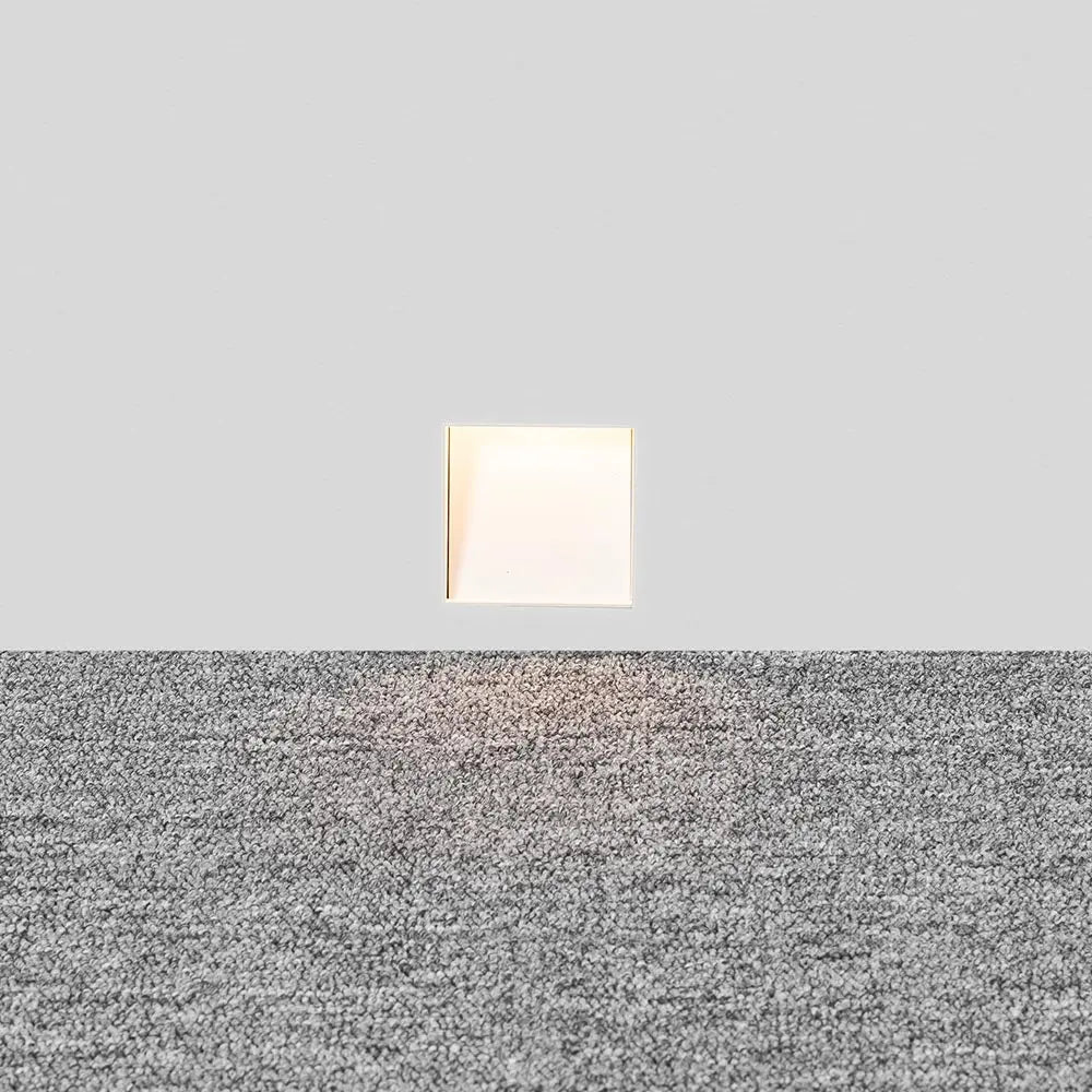Frameless LED Sensor Wall Light With Perforated Panel Design – alternative view 4