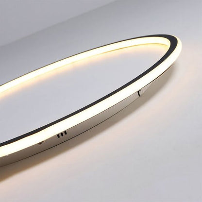 Quasso Flush Mount Ceiling Light Modern LED Round – alternative view 3