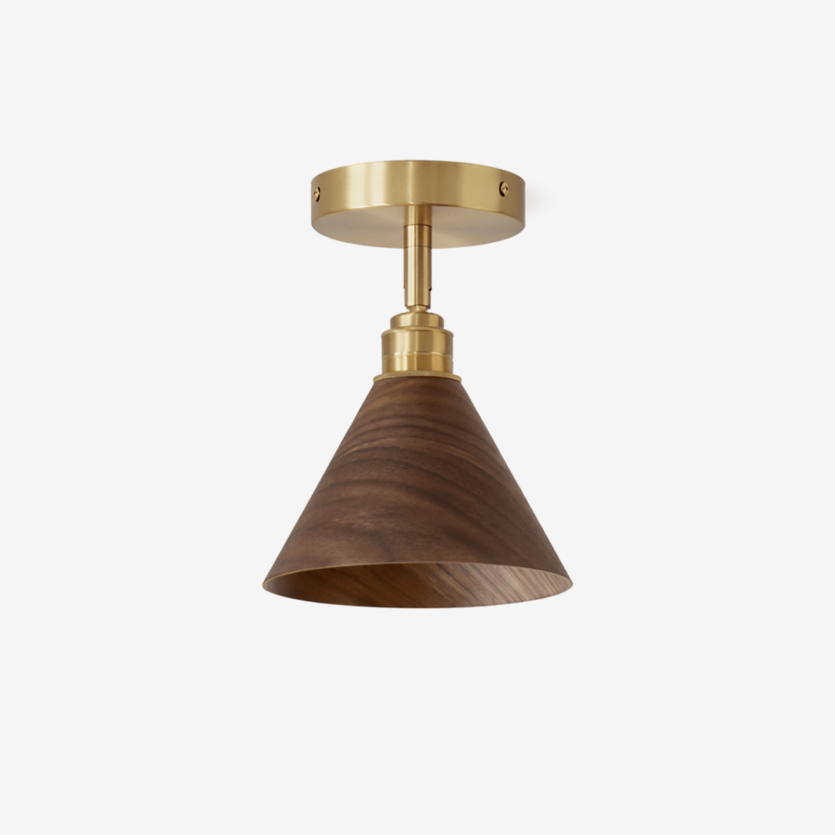 Cone Semi-Flush Ceiling Light by Everden Living