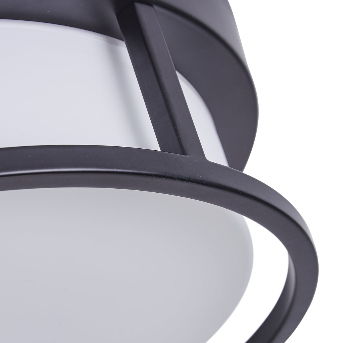 2-Lights Round Shade Flush Mount Lighting – alternative view 7