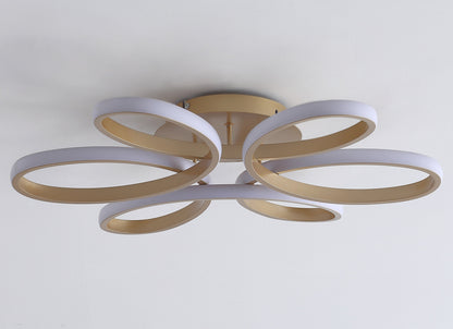 1-Light Modern LED Semi-Flush Mount Lighting – alternative view 4