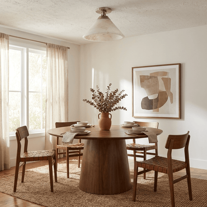 Alabaster Cone Flush Ceiling Light, alternative view 7