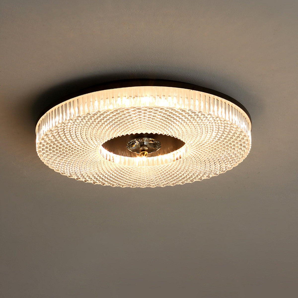 Gold Ring LED Flush Ceiling Light, alternative view 10
