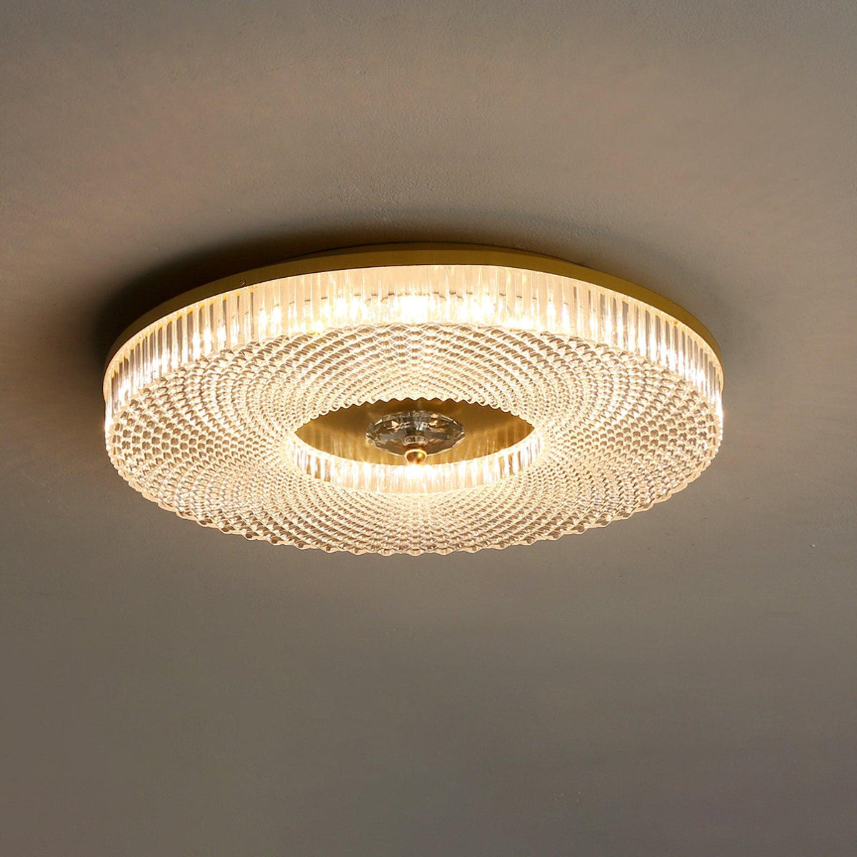 Gold Ring LED Flush Ceiling Light, alternative view 11