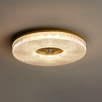 Gold Ring LED Flush Ceiling Light, alternative view 11
