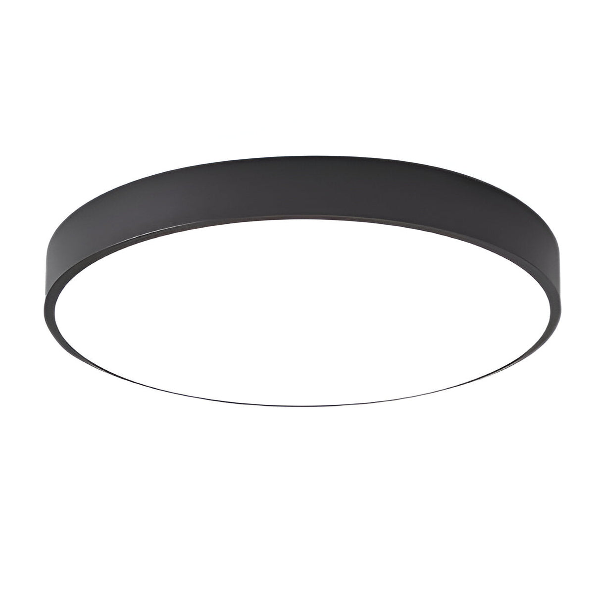 Low-Profile Round LED Ceiling Light With Minimal Frame – Everden Living