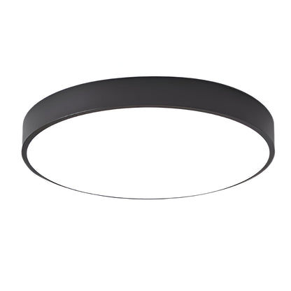 Low-Profile Round LED Ceiling Light With Minimal Frame – Everden Living