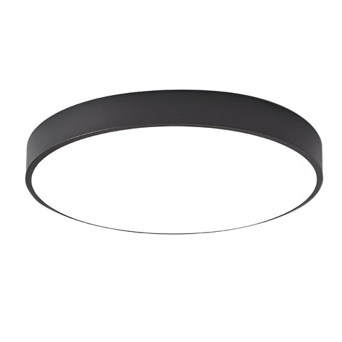 Low-Profile Round LED Ceiling Light With Minimal Frame – Everden Living