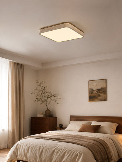 Architectural Travertine Flush Ceiling Light, alternative view 4