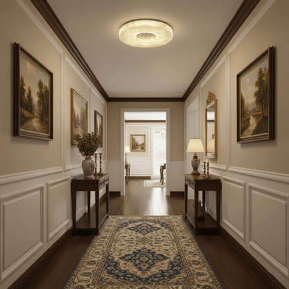 Modern Round LED Flush Ceiling Light, alternative view 2