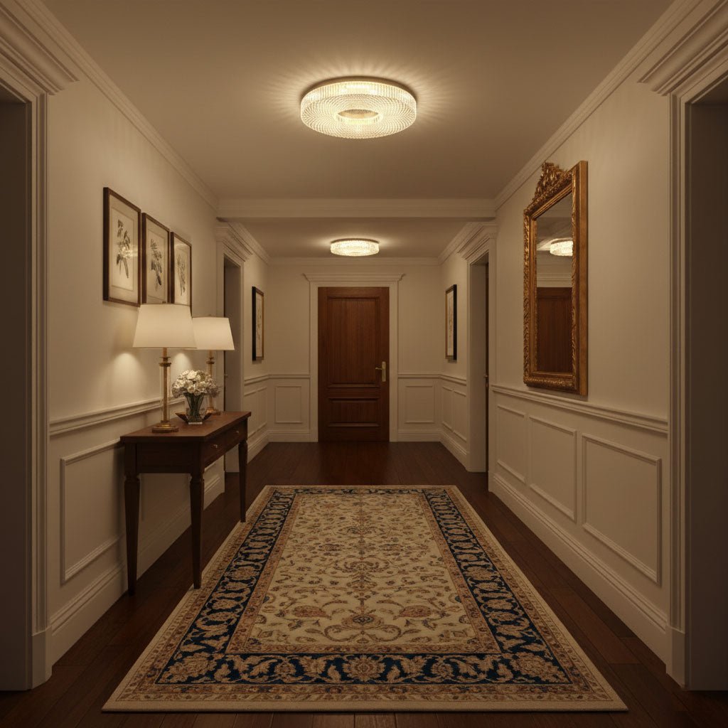 Modern Round LED Flush Ceiling Light, alternative view 4