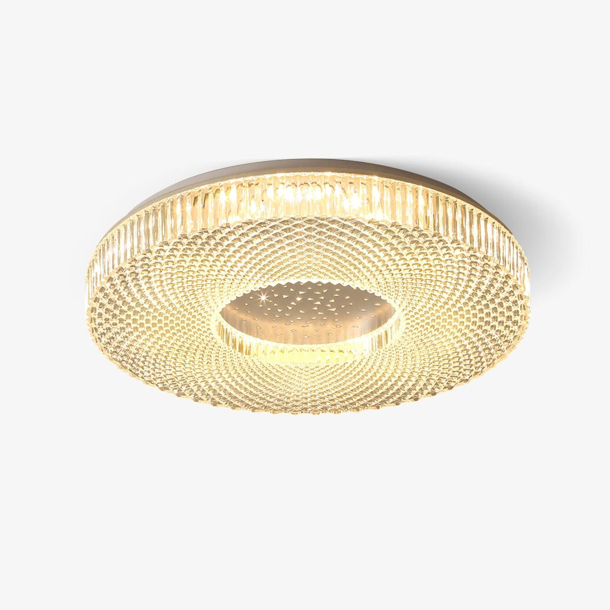 Modern Round LED Flush Ceiling Light by Everden Living