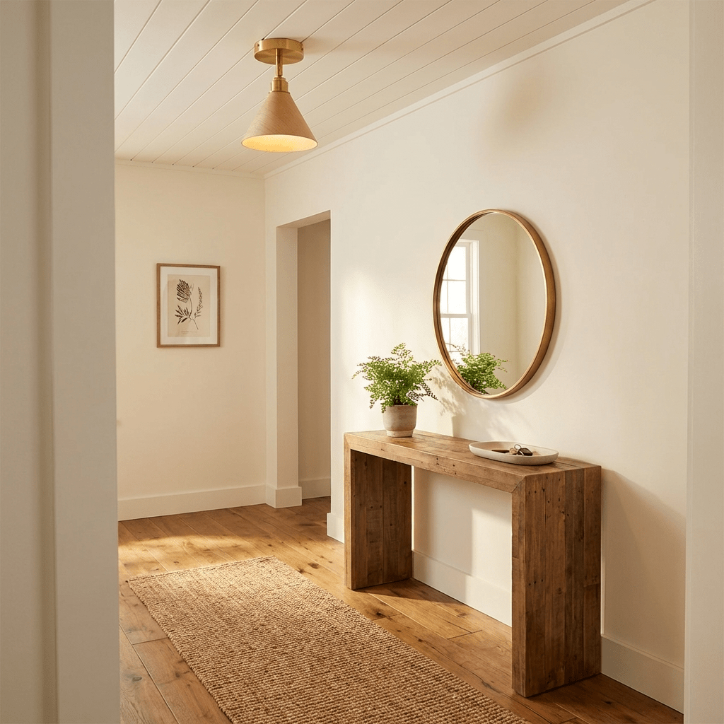 Cone Semi-Flush Ceiling Light, alternative view 4