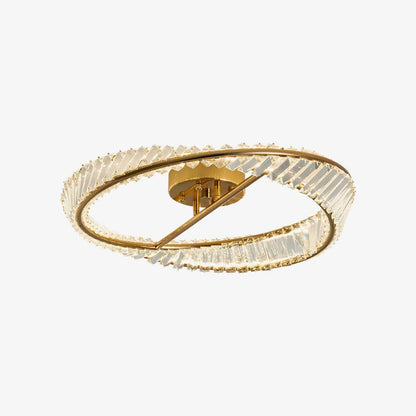Crystal Ring LED Ceiling Light by Everden Living