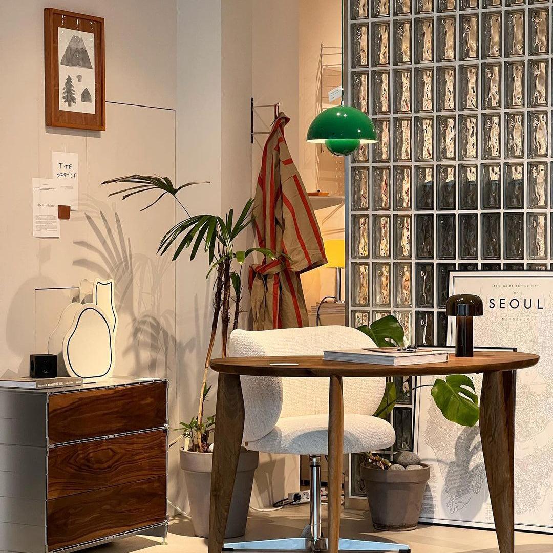 Dome Shade Pendant Light With Floating Globe Diffuser – alternative view 4