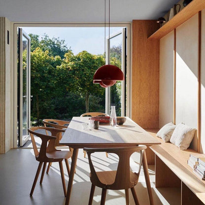 Dome Shade Pendant Light With Floating Globe Diffuser – alternative view 7