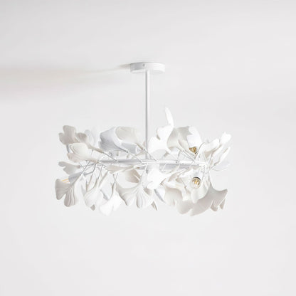 Ginkgo Rotating Ceramic Flush Ceiling Light, alternative view 10
