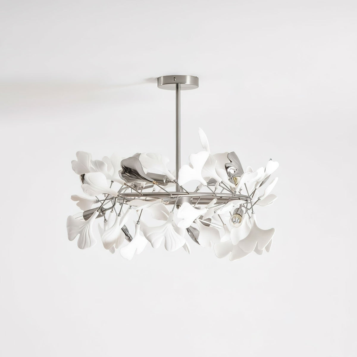 Ginkgo Rotating Ceramic Flush Ceiling Light, alternative view 11
