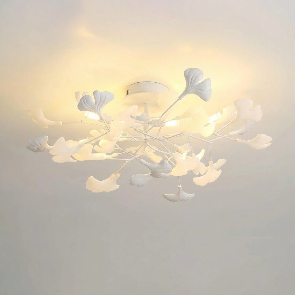 Ginkgo Rotating Ceramic Flush Ceiling Light, alternative view 16