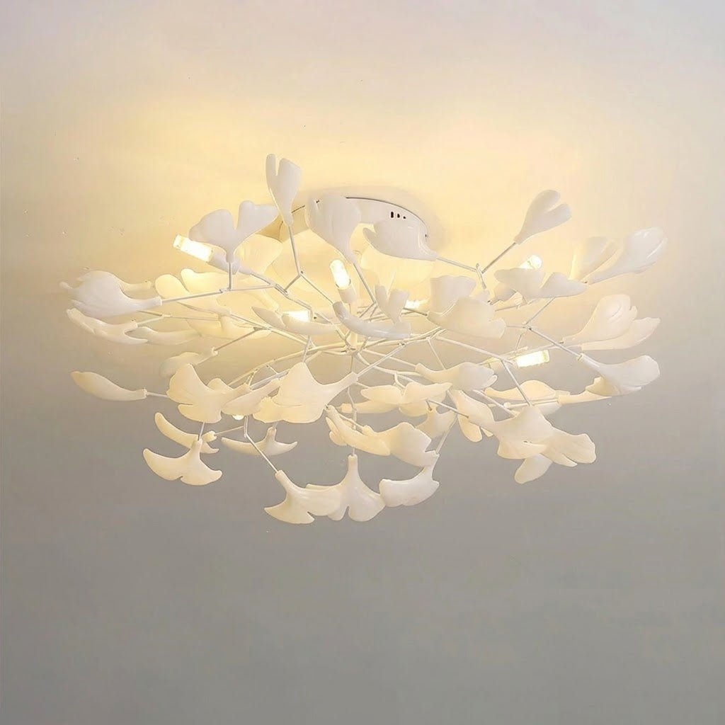 Ginkgo Rotating Ceramic Flush Ceiling Light, alternative view 19