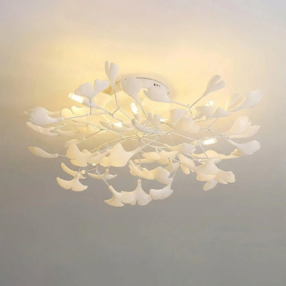 Ginkgo Rotating Ceramic Flush Ceiling Light, alternative view 19