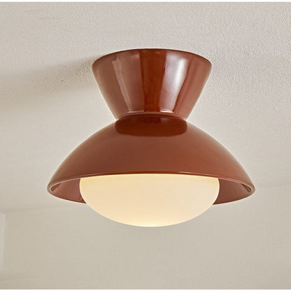 Gourd-Shaped Resin Flush Ceiling Light, alternative view 9