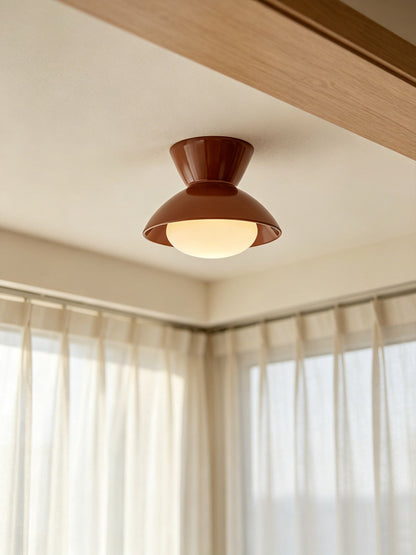 Gourd-Shaped Resin Flush Ceiling Light, alternative view 5