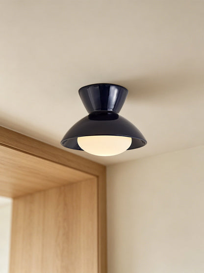 Gourd-Shaped Resin Flush Ceiling Light, alternative view 2