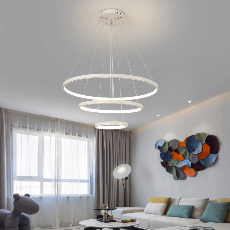Modern Ring LED Chandelier