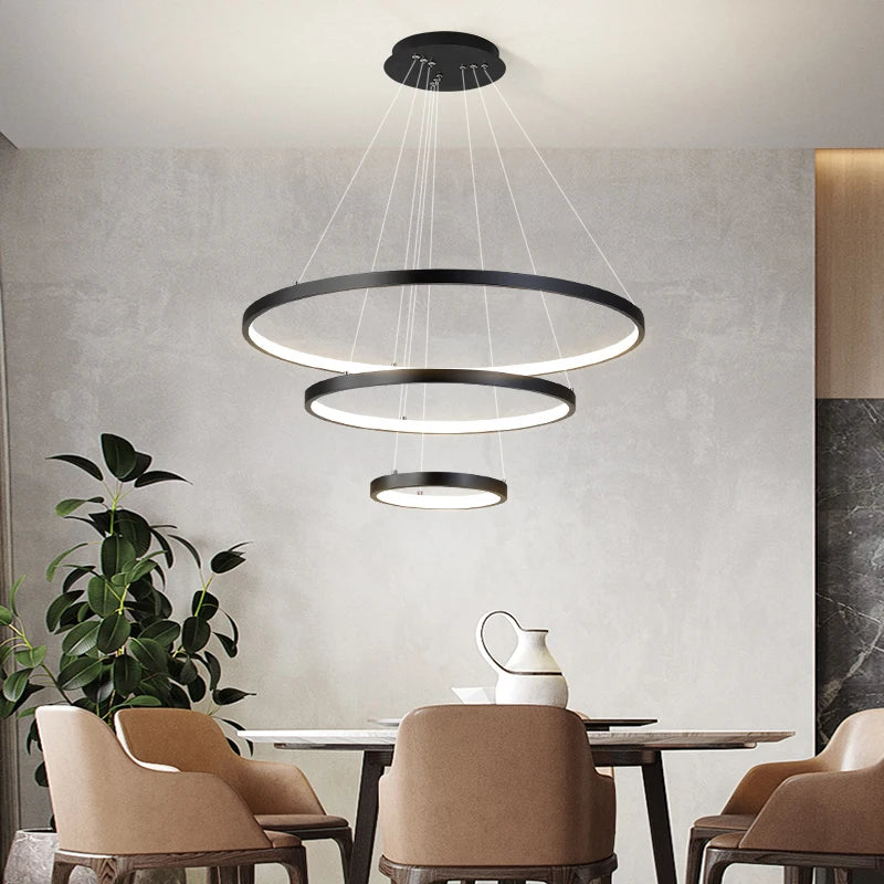 Modern Ring LED Chandelier