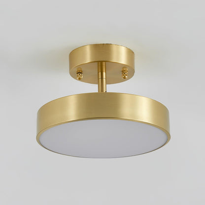 Adjustable Rotating Brass Ceiling Light, alternative view 9