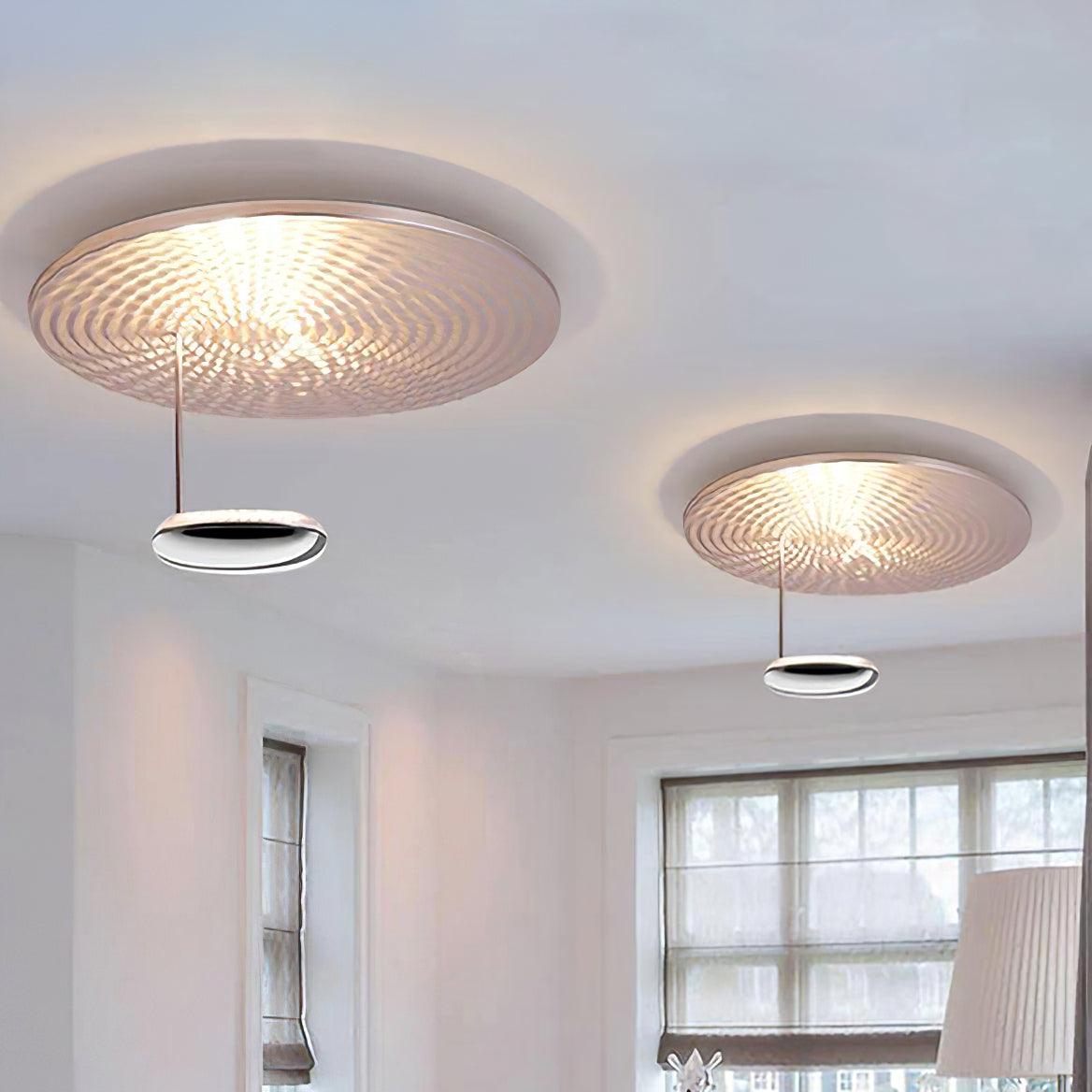 Mid-Century Gold Ceiling Light, alternative view 6