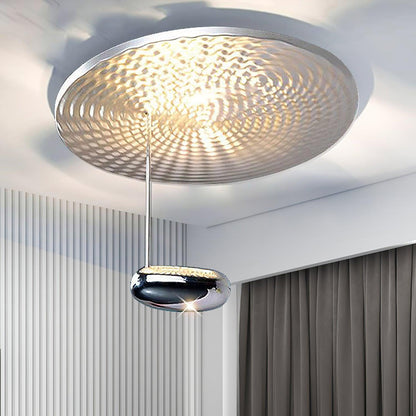 Mid-Century Gold Ceiling Light, alternative view 2