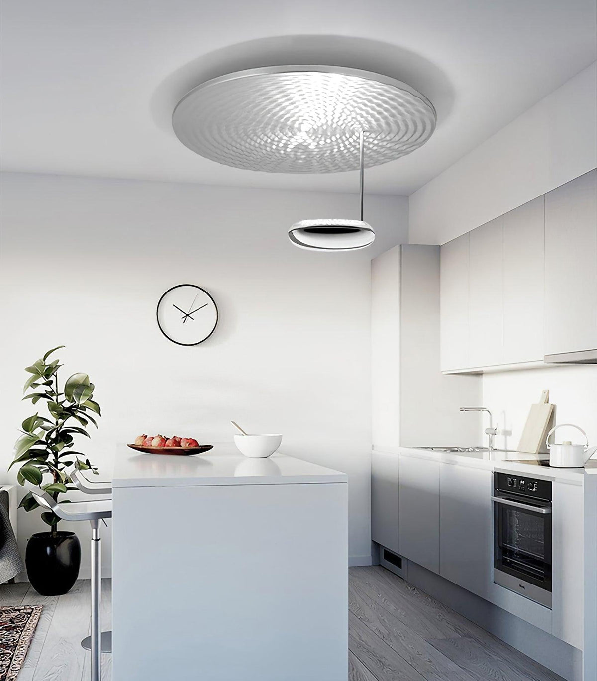 Mid-Century Gold Ceiling Light, alternative view 8