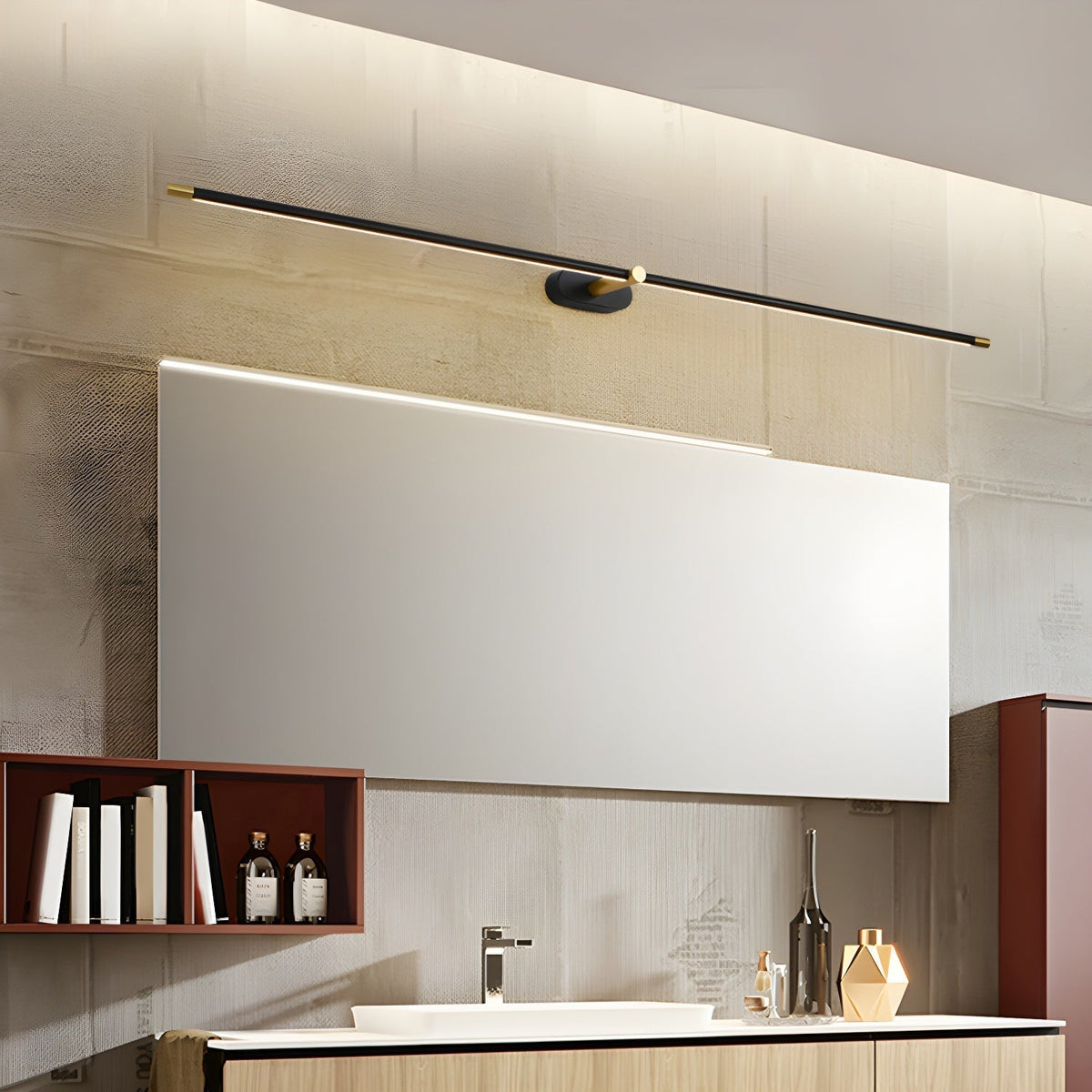 Flano Minimalist Linear Rechargeable Wall Lamp – alternative view 2