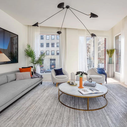 Mid-Century Multi-Arm Ceiling Light, alternative view 3