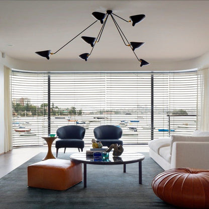 Mid-Century Multi-Arm Ceiling Light, alternative view 4