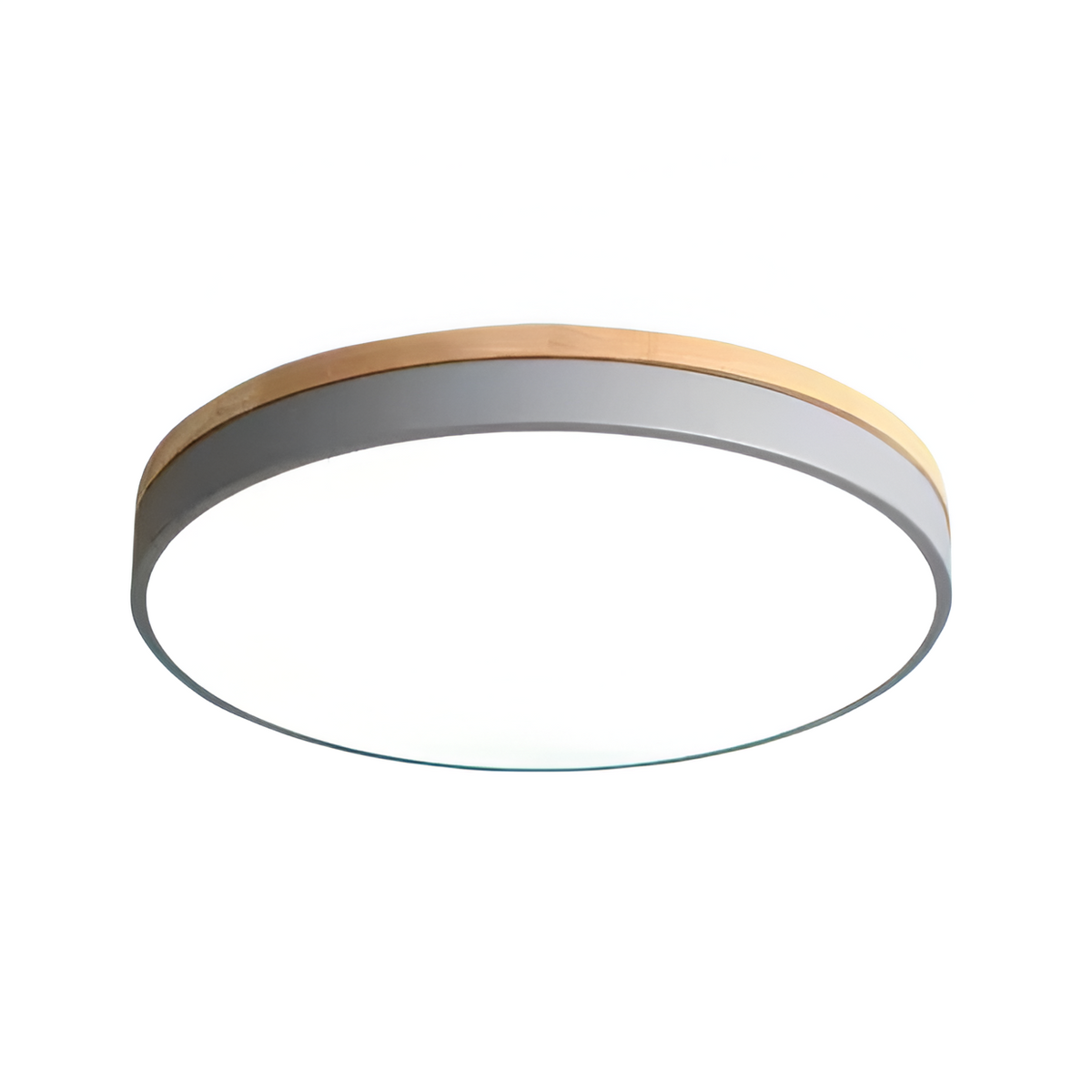 Nordic Round Flush Ceiling Light LED Light With Acrylic Diffuser
