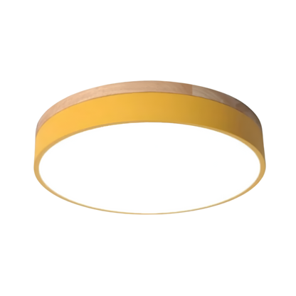 Nordic Round Flush Ceiling Light LED Light With Acrylic Diffuser